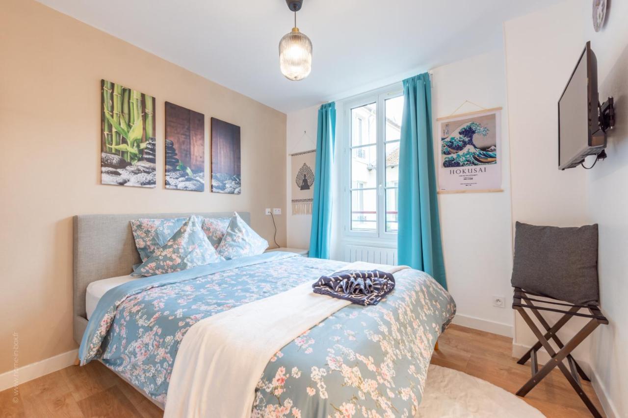 Sweethost - La Zen Room - Studio Proche Gare & Disneyland Lagny Eksteriør billede